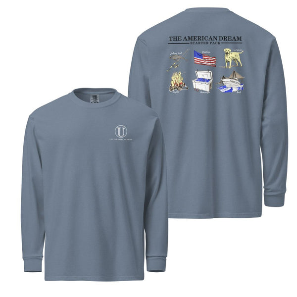 'American Dream Starter Pack' Comfort Colors Long Sleeve