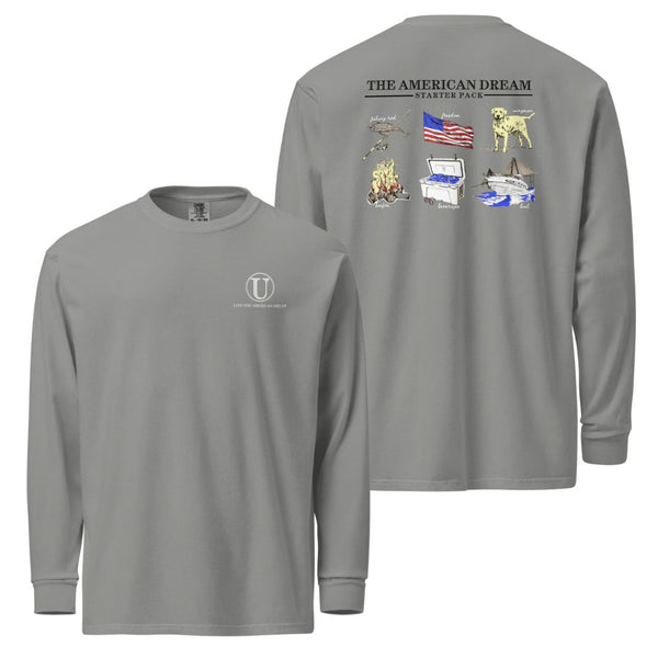 'American Dream Starter Pack' Comfort Colors Long Sleeve