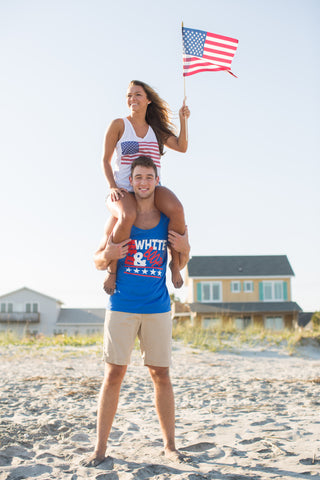 'Red, White & Booze' Tank Top