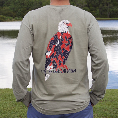 'American Bald Eagle' Logo Long Sleeve
