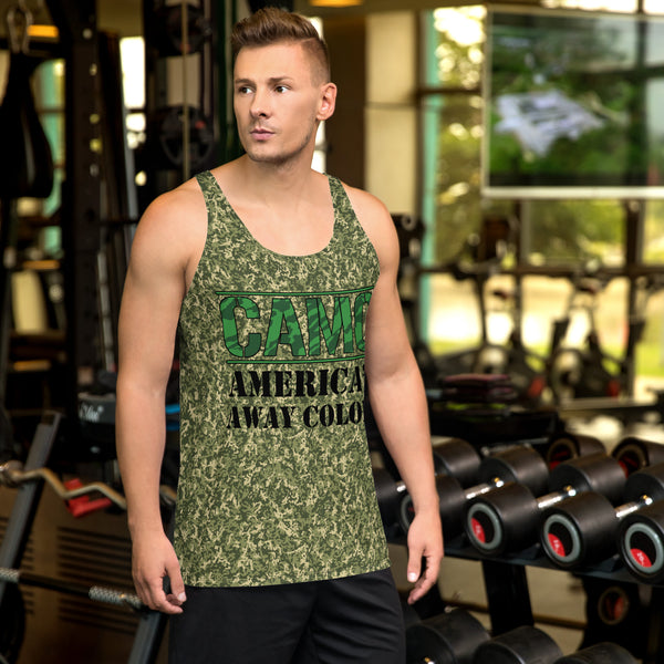 Camo "America's Away Colors" Tank Top