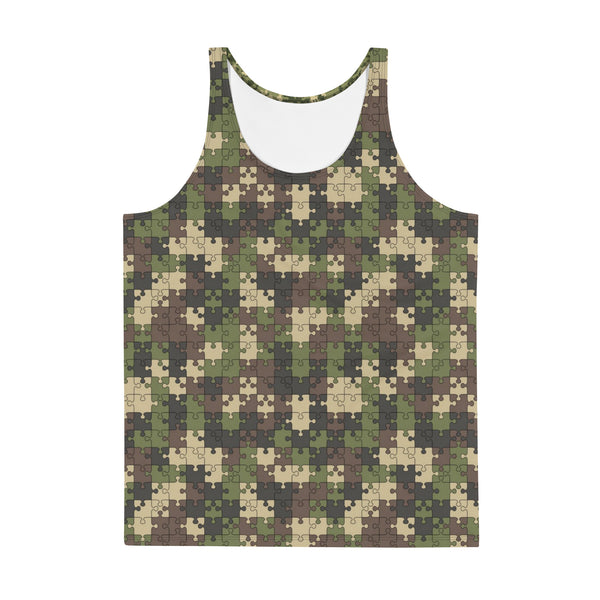 Camo Pattern Tank Top