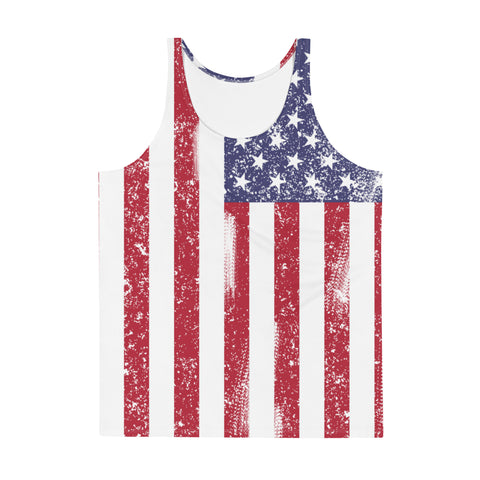 Men's American Flag Tank Top