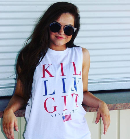 'Killing It Since 1776' Muscle Tank