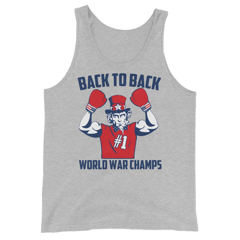 Uncle Sam 'Back to Back World War Champs' Tank Top