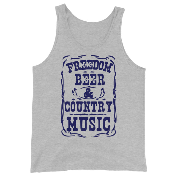 'Freedom, Beer & Country Music' Tank Top