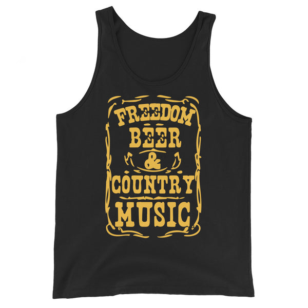 'Freedom, Beer & Country Music' Tank Top