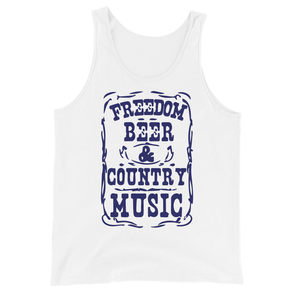 'Freedom, Beer & Country Music' Tank Top