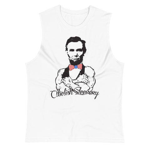 'Abolish Sleevery' Muscle Tank