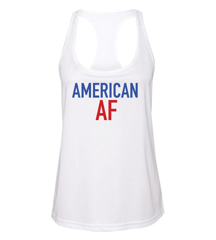 Ladies American Pride July Racerback Tank