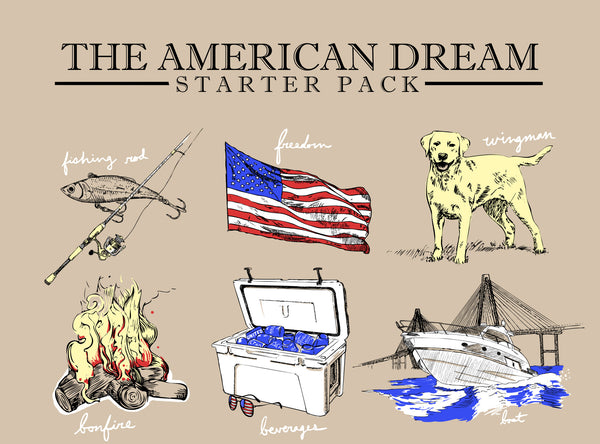 'American Dream Starter Pack' Tee