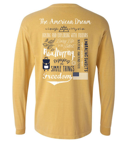 Comfort Colors Preppy Long Sleeve T-Shirt