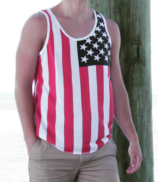 American Flag Tank Top