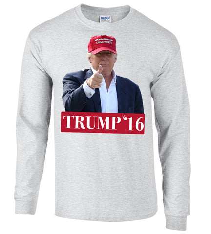 Donald Trump Long Sleeve Tee