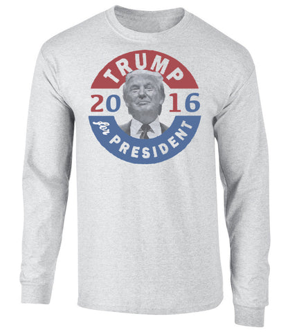 'Trump For President' Long Sleeve Tee