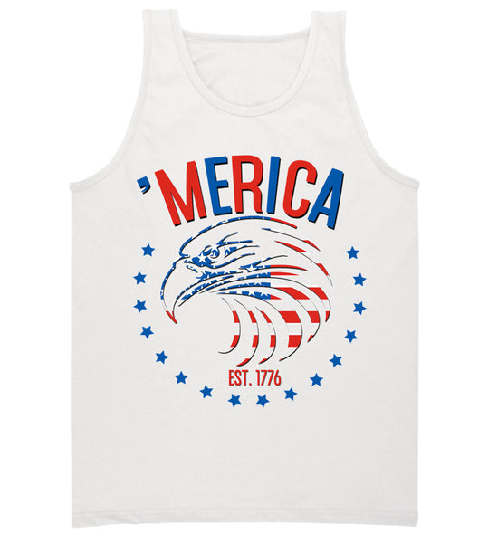 Bald Eagle 'Merica Tank Top