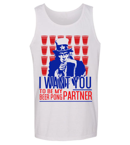 Beer Pong Parter Tank Top