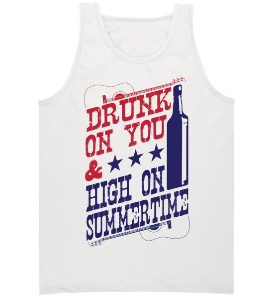 White Tank Top- Luke Bryan Summer