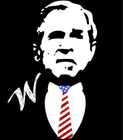 George Bush Tank Top, United Tees