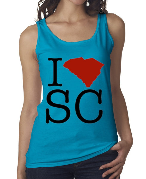 Ladies 'I Love South Carolina' Tank Top