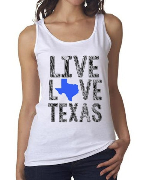 Ladies Texas Tank Top