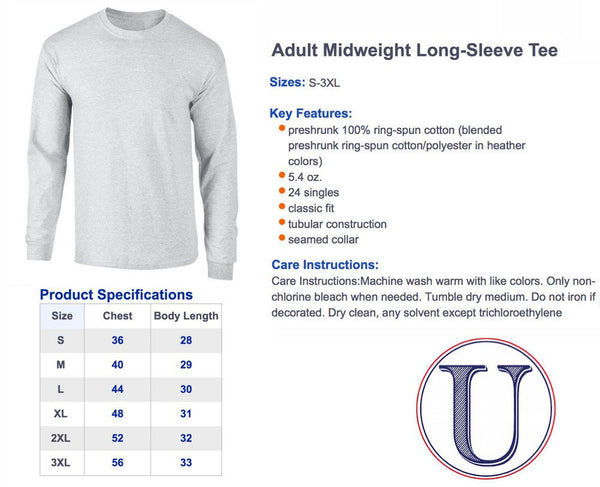 Texas Flag Long Sleeve Tee