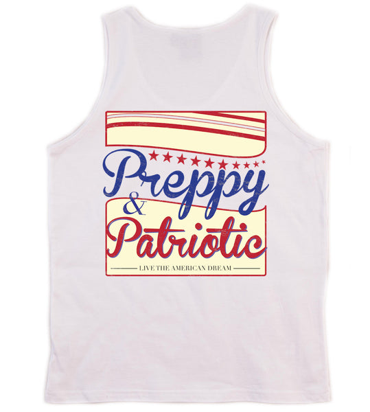 Preppy Ladies 4th of July Tank Top