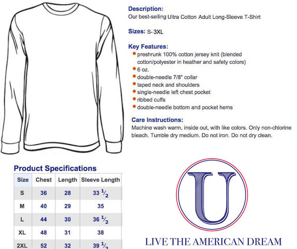Statue of Liberty 'World Champs' Long Sleeve
