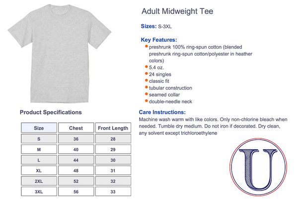 'Hot Dog American Flag' Tee