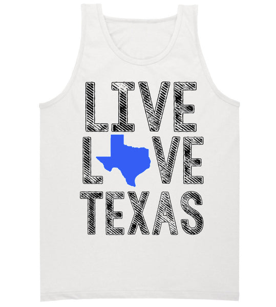 Tank Top 'Live, Live, Texas'