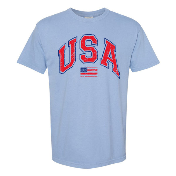 'Distressed USA' T-Shirt