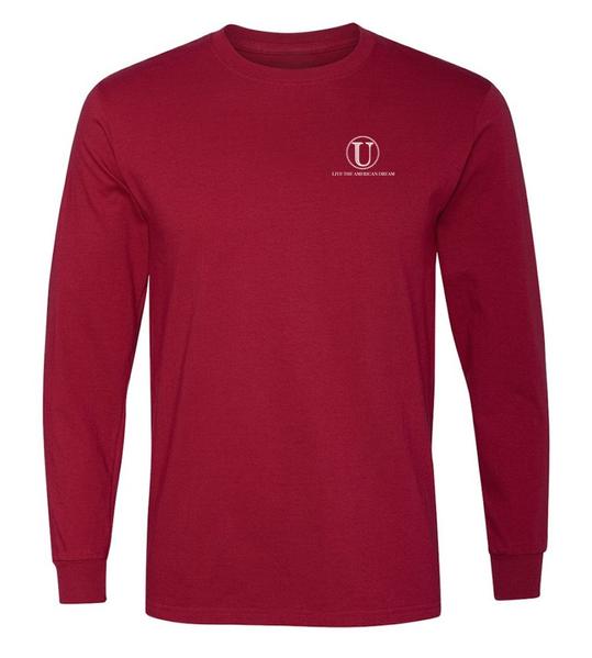 'Live The American Dream' Logo Long Sleeve Tee