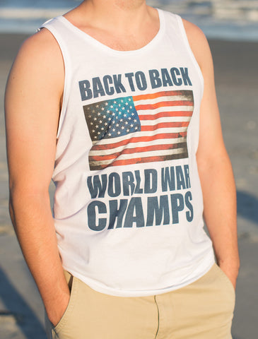 America Tank Top- Jacob World Model