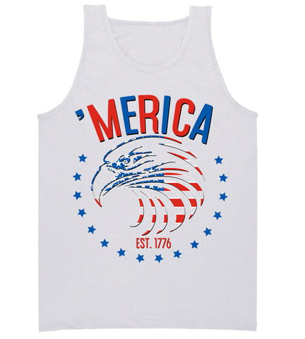 Bald Eagle 'Merica Tank Top