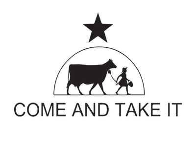 come and take it' blue bell ice cream