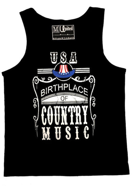 USA 'Birth Place of Country Music' Tank Top