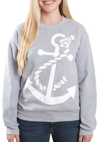 Sport Grey Anchor Sweatshirt United