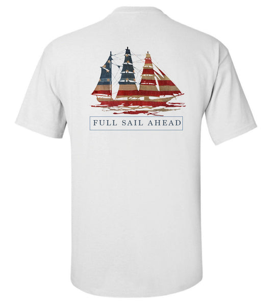 Full Sail Ahead United Pocket tee