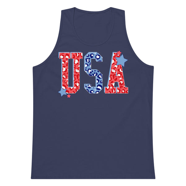 Leopard USA' Premium Tank Top