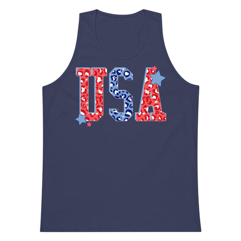 Leopard USA' Premium Tank Top