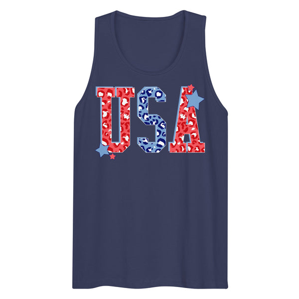 Leopard USA' Premium Tank Top