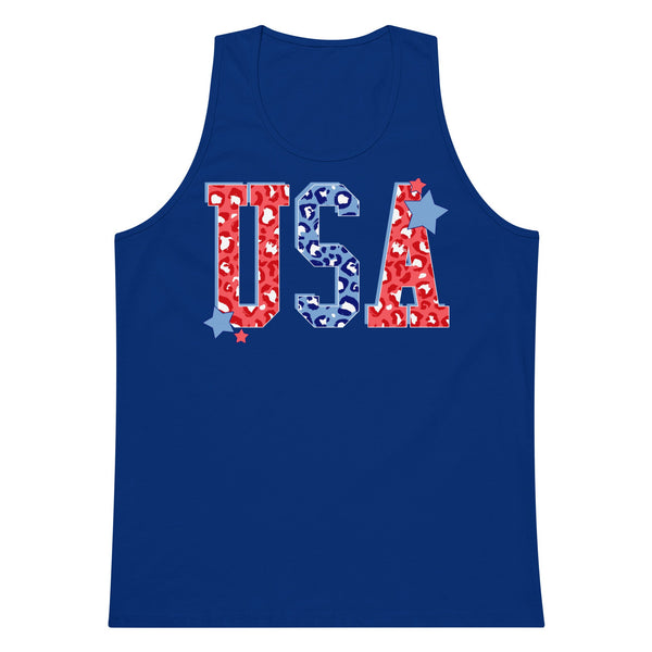 Leopard USA' Premium Tank Top