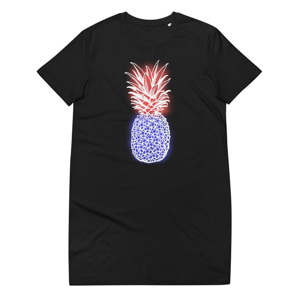 'Patriotic Pineapple' T-Shirt Dress