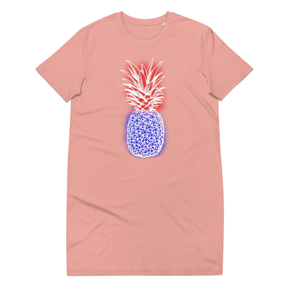 'Patriotic Pineapple' T-Shirt Dress