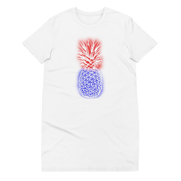'Patriotic Pineapple' T-Shirt Dress