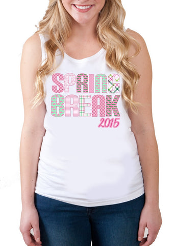 Ladies 2015 Spring Break Tank Top