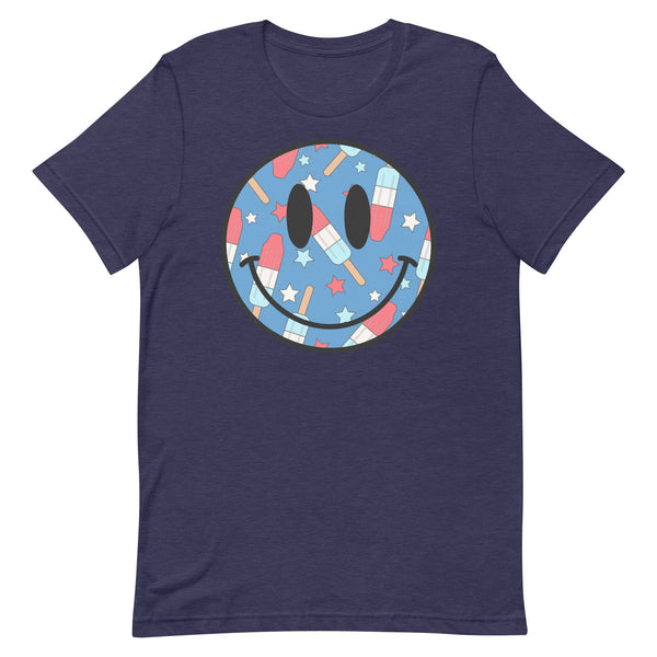 'Smiley Face Firecracker Popsicle' Premium Tee