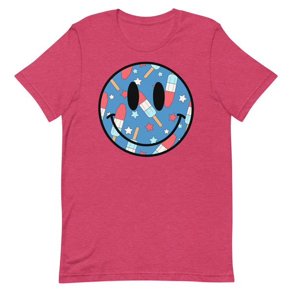 'Smiley Face Firecracker Popsicle' Premium Tee