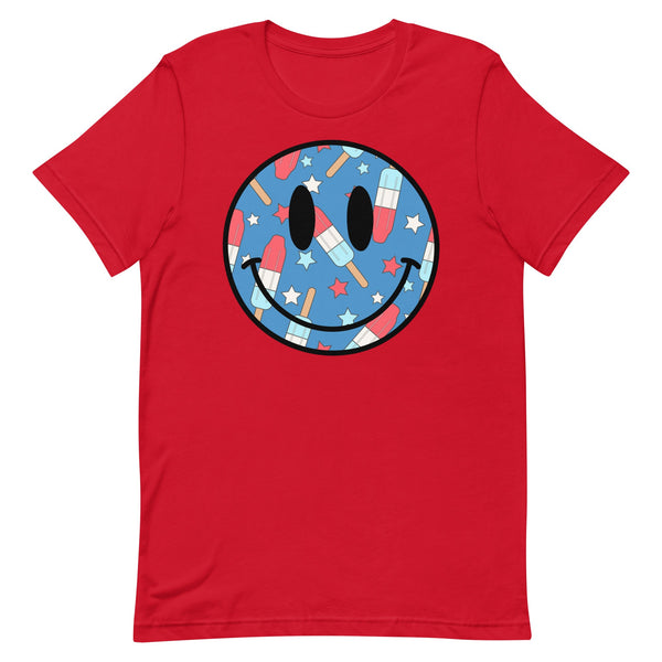 'Smiley Face Firecracker Popsicle' Premium Tee