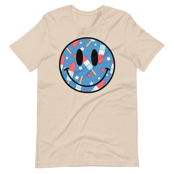 'Smiley Face Firecracker Popsicle' Premium Tee